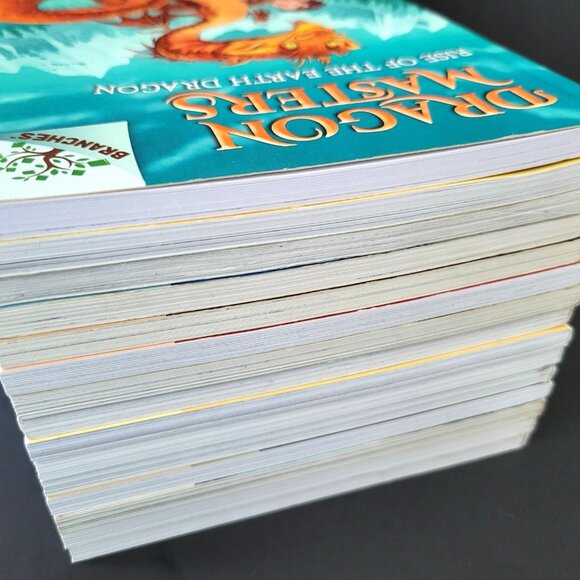 LOT OF 15 DRAGON MASTERS BRANCHES PAPERBACK KIDS BOYS BOOKS #1-20 BY TRACEY WEST - Picture 8 of 14